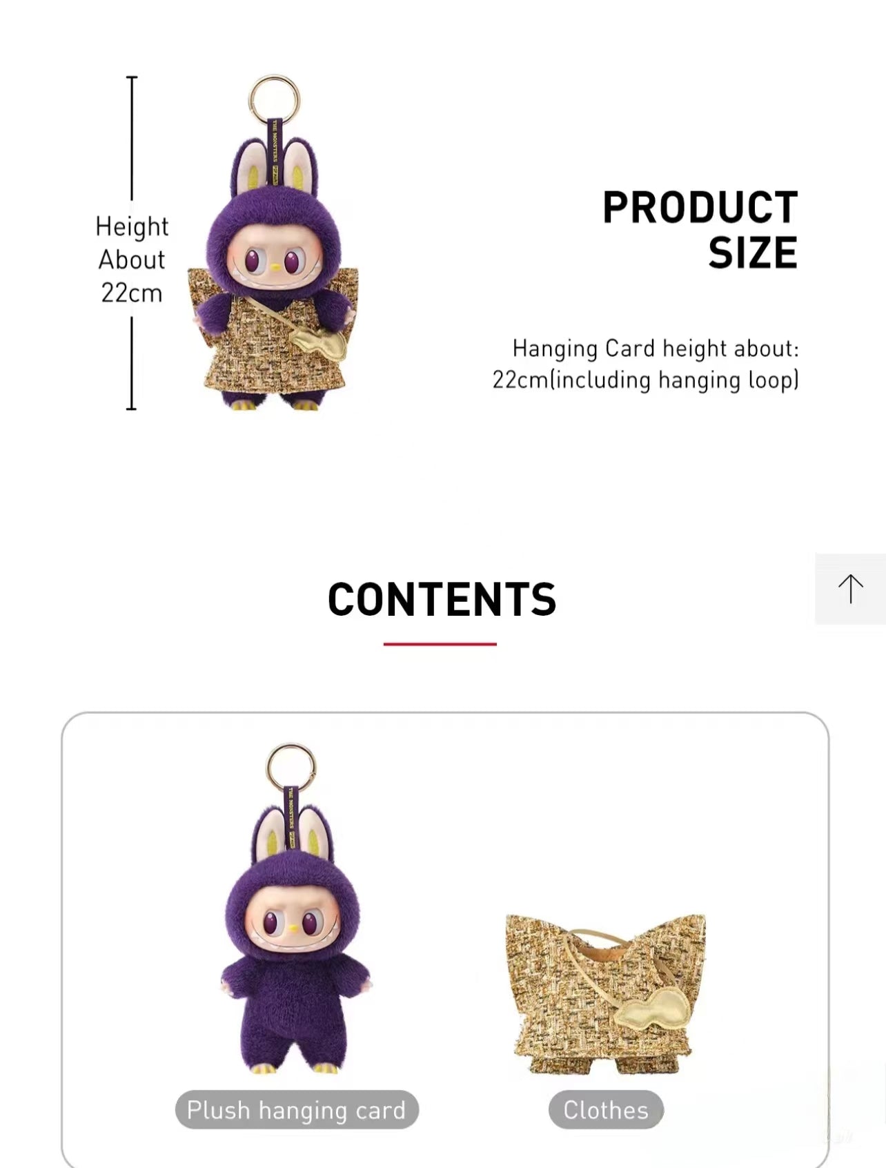 (Pre)LABUBU Wings of fortune rubber-lined plush doll