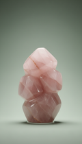Rose Quartz Polished Sculpture