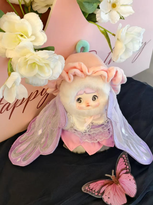Nommi-Freesia Plush hanging card