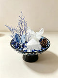 Azure Mist Crystal Mini Garden Arrangement