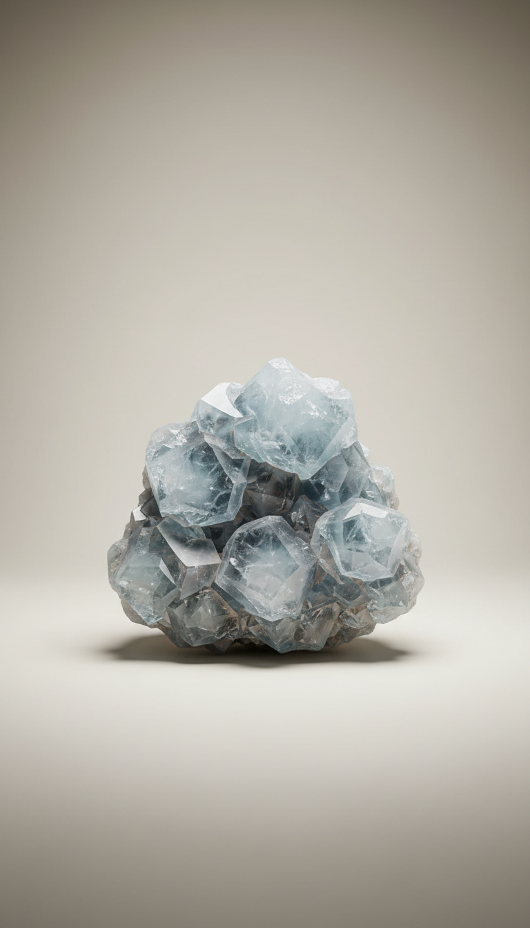 Celestite Raw Mineral Cluster For Stillness